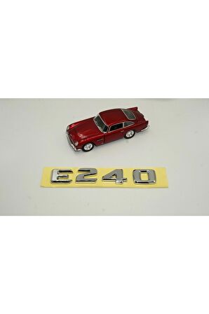 E240 Bagaj Krom Abs 3m 3d Yazı Logo Ürün