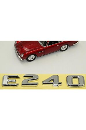 E240 Bagaj Krom Abs 3m 3d Yazı Logo Ürün