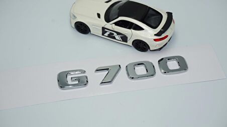 DK Tuning G 700 Bagaj Krom ABS 3M 3D Yazı Logo Benz İle Uyumlu
