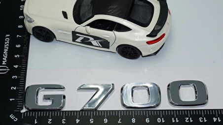 DK Tuning G 700 Bagaj Krom ABS 3M 3D Yazı Logo Benz İle Uyumlu