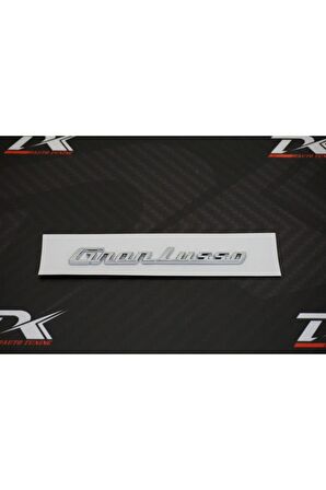 Maserati Granlusso Ghibli Lavante Quattraporte Bagaj Krom 3m 3d Yazı Logo Orjinal Ürün