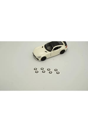 Suzuki Uyumlu Logo Jant Torpido Direksiyon 9mm Damla Sticker Logo Seti