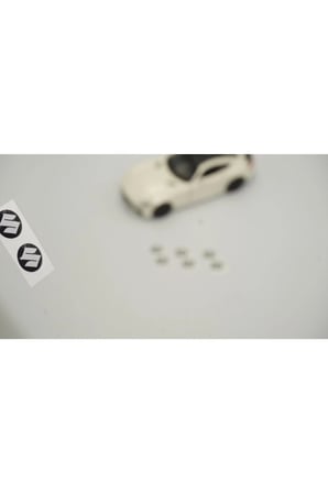Suzuki Uyumlu Logo Jant Torpido Direksiyon 9mm Damla Sticker Logo Seti