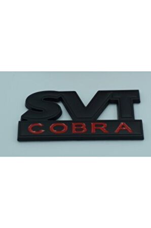 Ford Shelby Svt Cobra Bagaj Krom Metal 3m 3d Logo Amblem