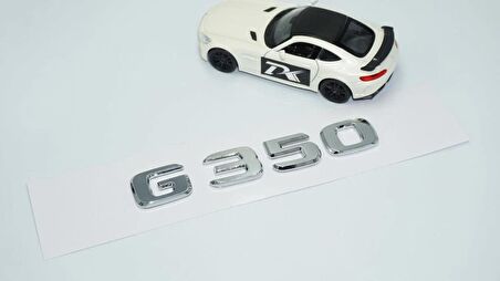 DK Tuning G350 Bagaj Krom ABS 3M 3D Yazı Logo Benz İle Uyumlu