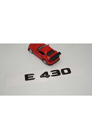 E 430 Bagaj Parlak Siyah Abs 3m 3d Yazı Logo