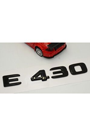 E 430 Bagaj Parlak Siyah Abs 3m 3d Yazı Logo