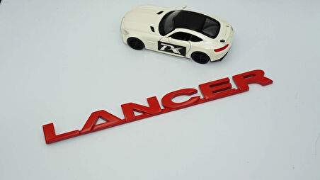 DK Tuning L200 Bagaj Kırmızı Yazı Logo Arma Mitsubishi İle Uyumlu