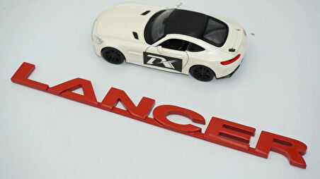 DK Tuning L200 Bagaj Kırmızı Yazı Logo Arma Mitsubishi İle Uyumlu