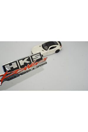 Hks Power Sports Metal Plaka Logo Arma