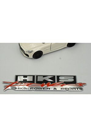 Hks Power Sports Metal Plaka Logo Arma