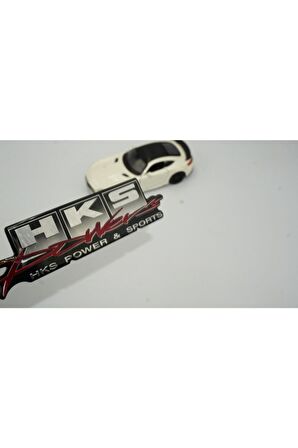 Hks Power Sports Metal Plaka Logo Arma