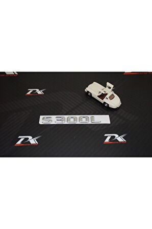 S300l Bagaj Krom Metal 3m 3d Yazı Logo