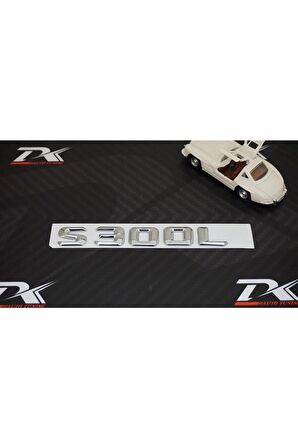 S300l Bagaj Krom Metal 3m 3d Yazı Logo