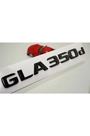 Gla 350d Bagaj Parlak Siyah Abs 3m 3d Yazı Logo