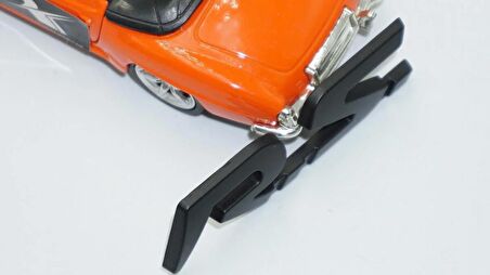 DK Tuning RS Bagaj 3M Siyah Metal Logo Arma Dacia İle Uyumlu