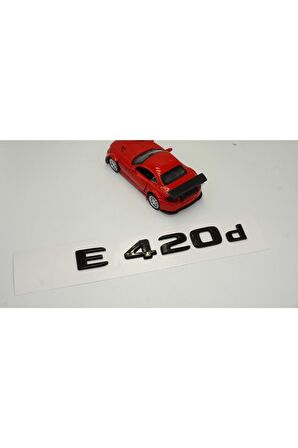 E 420d Bagaj Parlak Siyah Abs 3m 3d Yazı Logo