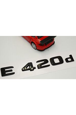 E 420d Bagaj Parlak Siyah Abs 3m 3d Yazı Logo