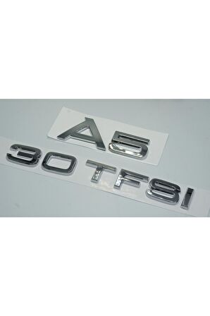 Audi A5 30 Tfsi Krom Abs 3m 3d Bagaj Yazı Logo Orjinal Ürün