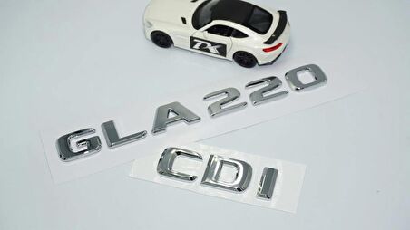 DK Tuning GLA 220 CDi Bagaj Krom ABS Yazı Logo Benz İle Uyumlu