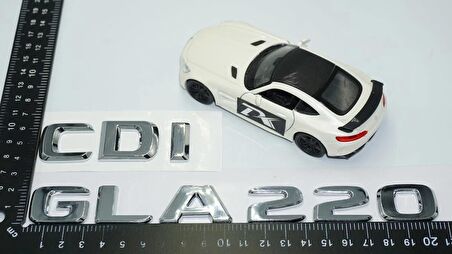 DK Tuning GLA 220 CDi Bagaj Krom ABS Yazı Logo Benz İle Uyumlu