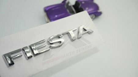 DK Tuning Fiesta Yeni Nesil Bagaj Krom ABS Yazı Logo Amblem