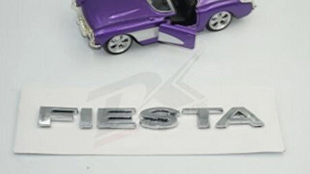 DK Tuning Fiesta Yeni Nesil Bagaj Krom ABS Yazı Logo Amblem