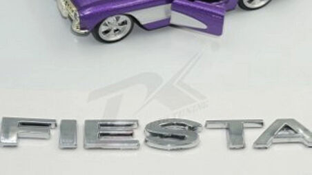 DK Tuning Fiesta Yeni Nesil Bagaj Krom ABS Yazı Logo Amblem