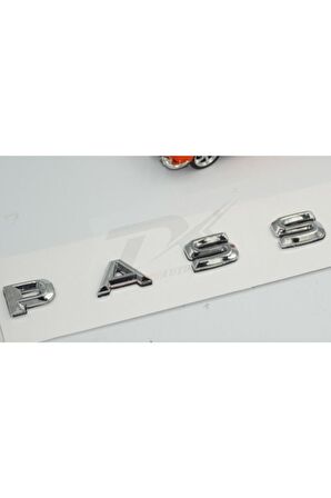 Volkswagen Passat Yeni Nesil Bagaj Yazı Logo Krom Renk Orjinal Ürün