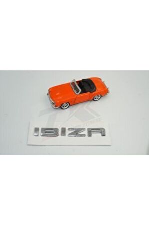 Seat Ibiza 98-2010 Yeni Nesil Bagaj Krom Abs 3m 3d Yazı Logo Amblem