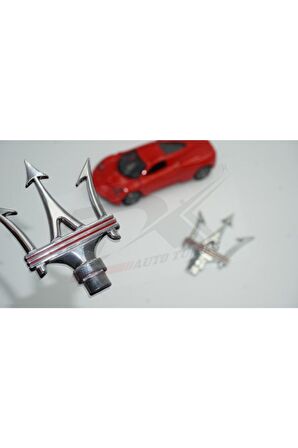 Ghibli Levante Gransport Quattroporte Krom Metal 3m 3d Yan Rozet Amblem Seti