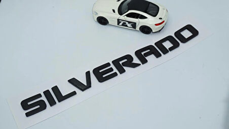 DK Tuning Silverado Bagaj Siyah Yazı Logo Chevrolet İle Uyumlu