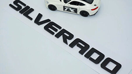 DK Tuning Silverado Bagaj Siyah Yazı Logo Chevrolet İle Uyumlu
