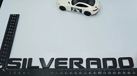 DK Tuning Silverado Bagaj Siyah Yazı Logo Chevrolet İle Uyumlu
