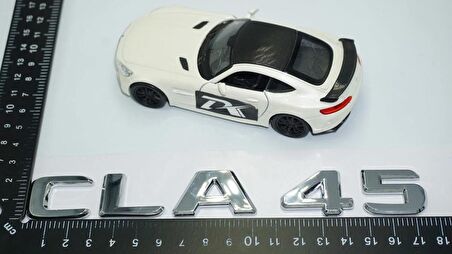 DK Tuning Benz CLA45 Bagaj Krom ABS 3M 3D Yazı Logo