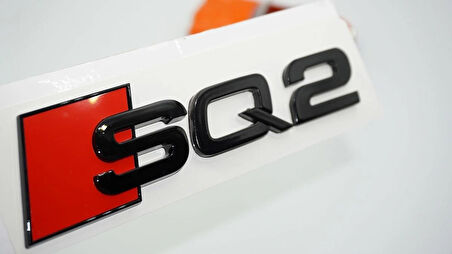 DK Tuning SQ2 Siyah ABS Bagaj Logo Arma Audi İle Uyumlu