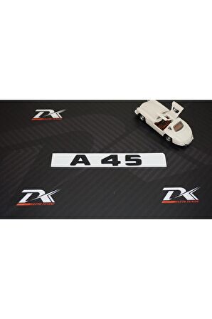 A45 Bagaj Yazı Logo Siyah Renk Orjinal Ürün