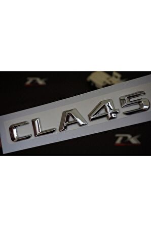 Cla45 Bagaj Krom Metal 3m 3d Yazı Logo