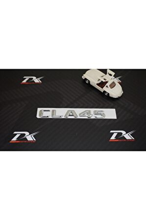 Cla45 Bagaj Krom Metal 3m 3d Yazı Logo