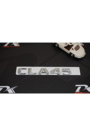 Cla45 Bagaj Krom Metal 3m 3d Yazı Logo