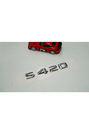 Benz S420 Bagaj Krom Metal 3m 3d Yazı Logo