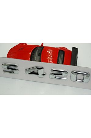 Benz S420 Bagaj Krom Metal 3m 3d Yazı Logo