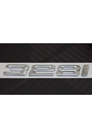 Bmw 328i Bagaj Krom Metal 3m 3d Yazı Logo