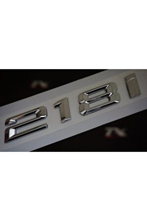 Bmw 218i Bagaj Krom Metal 3m 3d Yazı Logo