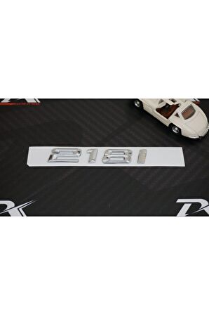 Bmw 218i Bagaj Krom Metal 3m 3d Yazı Logo