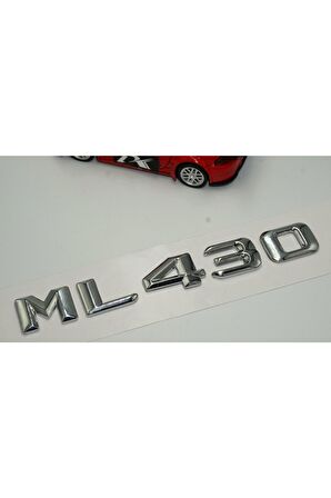 Benz Ml 430 Bagaj Krom Metal 3m 3d Yazı Logo