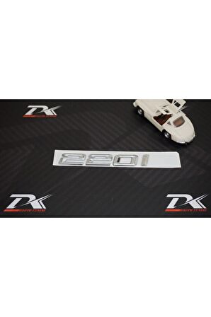Bmw 220i Bagaj Krom Metal 3m 3d Yazı Logo