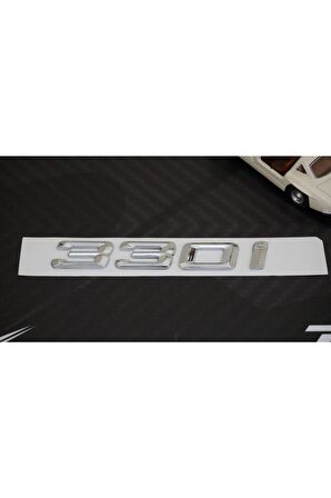 Bmw 330i Bagaj Krom Metal 3m 3d Yazı Logo