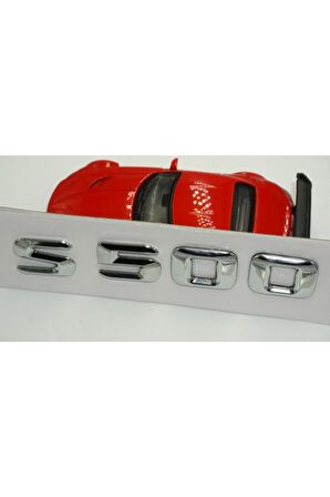 Benz S500 Bagaj Krom Metal 3m 3d Yazı Logo