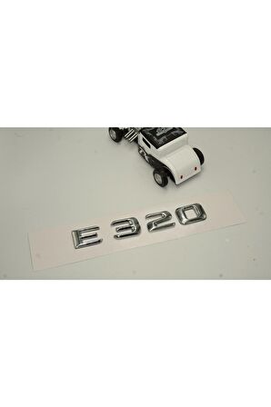 E320 Bagaj Krom Metal 3m 3d Yazı Logo